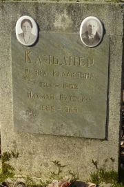 Клибанер Нахман Нутович, Москва, Востряковское кладбище